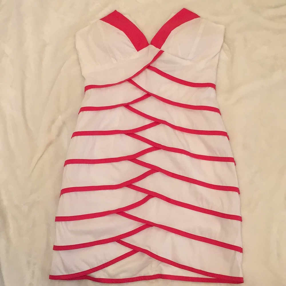 Miss Minuet strapless dress size S NWT